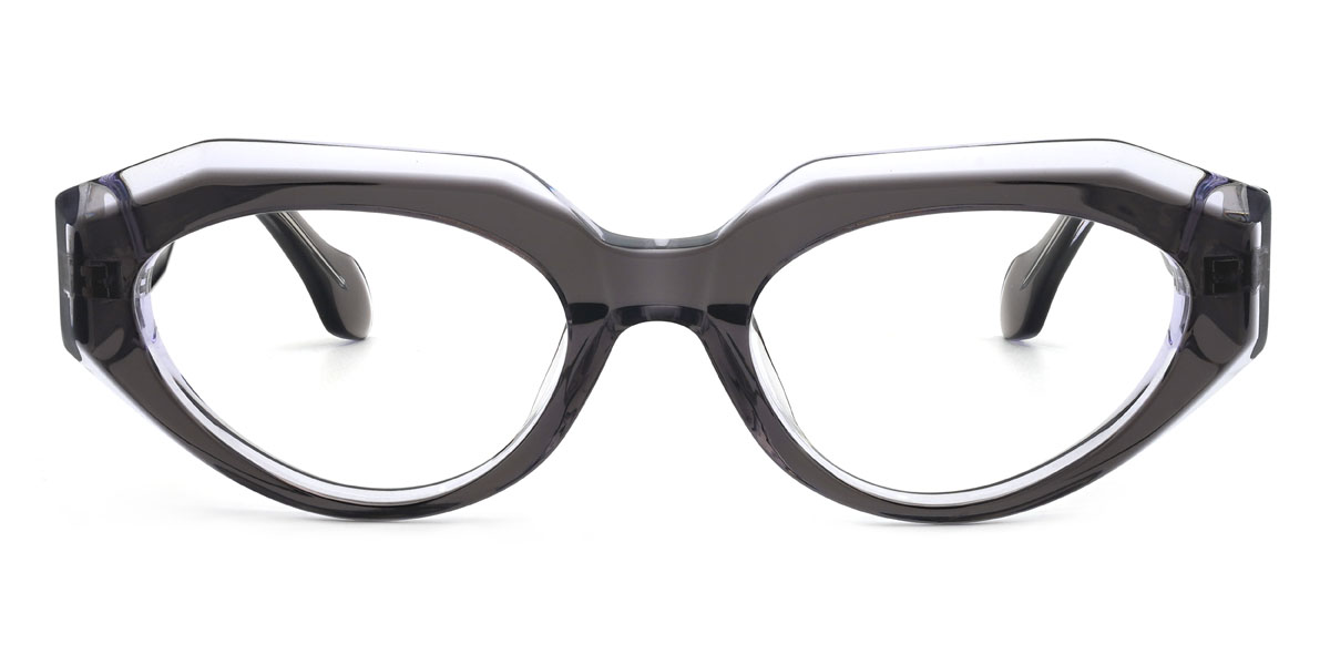 Cinza Mireille - Cat Eye Glasses