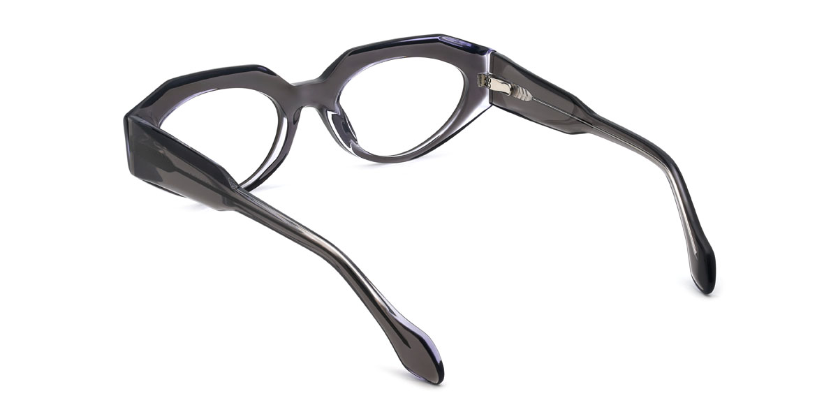 Grey Mireille Glasses - Cat Eye Glasses