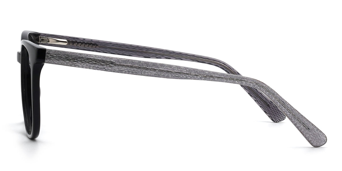 Black Kathleen Glasses - Square Glasses