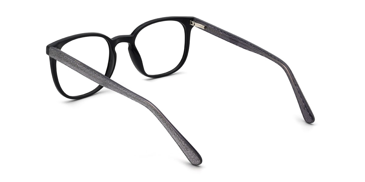 Black Kathleen Glasses - Square Glasses