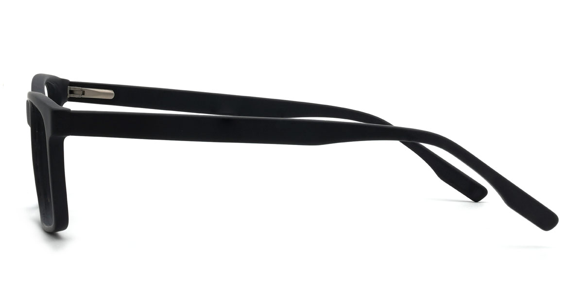 Matt Schwarz Massimo Brille - Rectangle Glasses