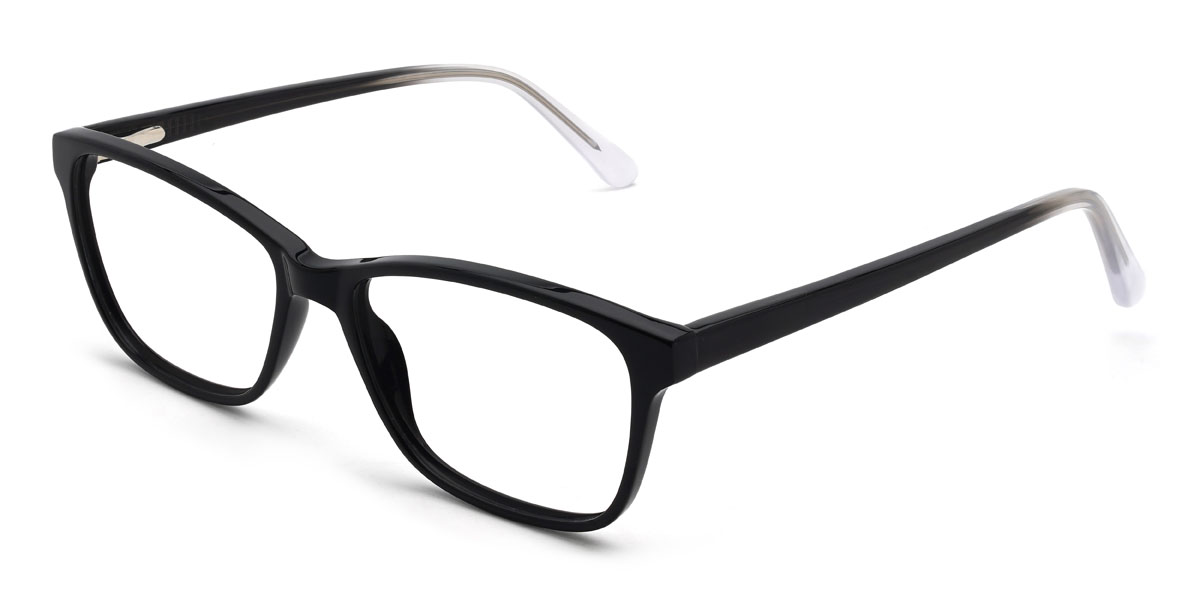 Black Giancarlo Glasses - Rectangle Glasses