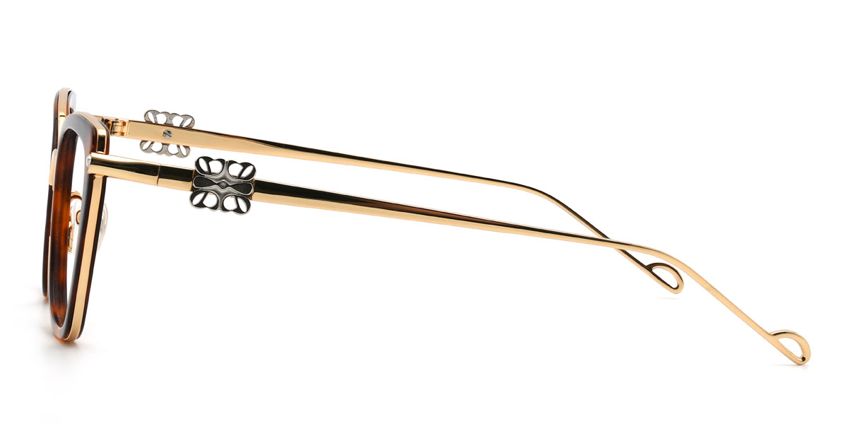 Arany teknősbéka Angie Szemüveg - Cat Eye Glasses