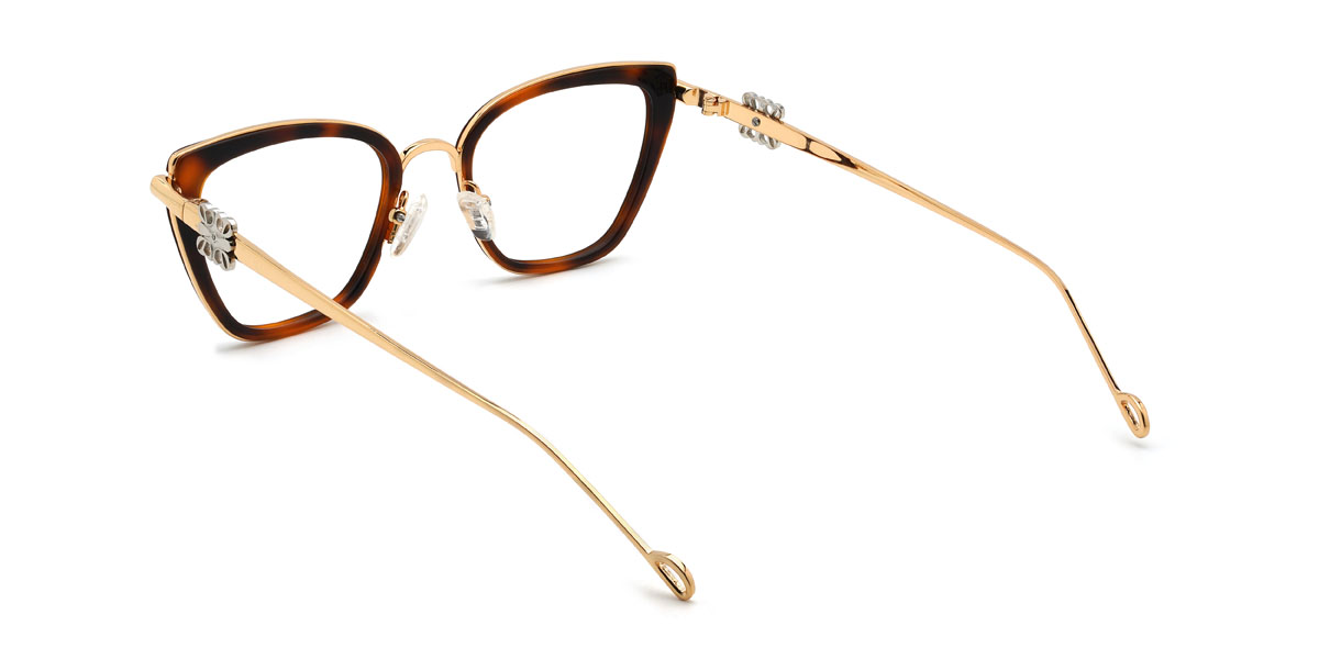 Arany teknősbéka Angie Szemüveg - Cat Eye Glasses