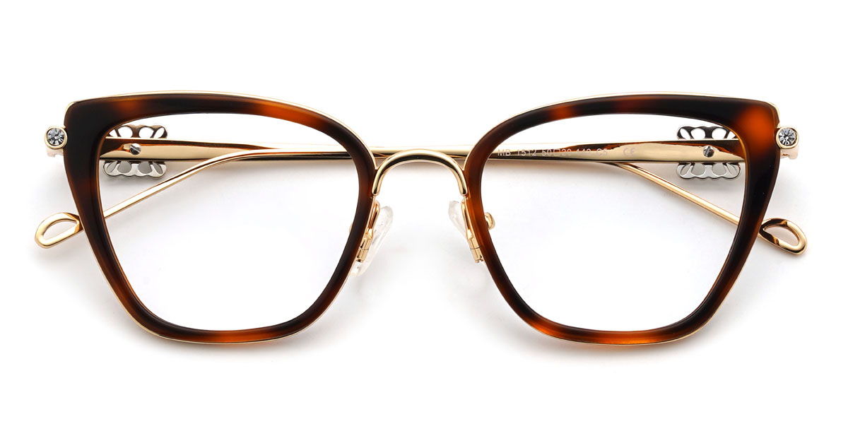 Arany teknősbéka Angie Szemüveg - Cat Eye Glasses