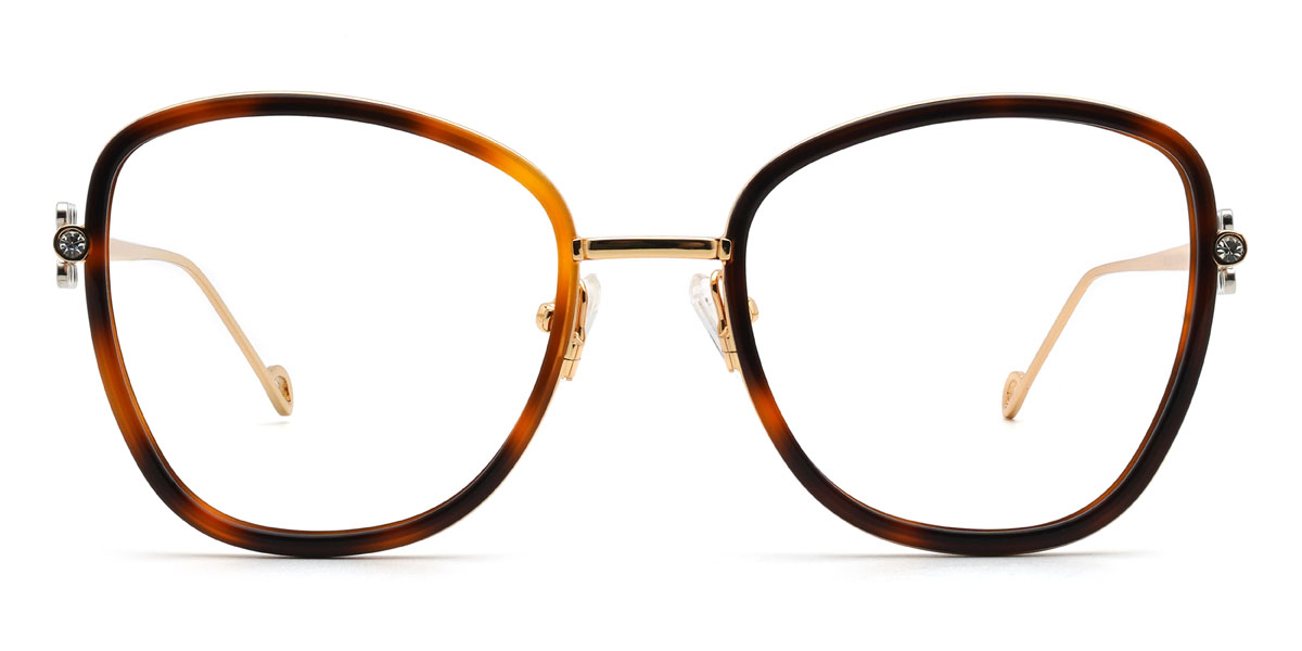 Or Écaille de tortue Emmaline Lunettes - Oval Glasses