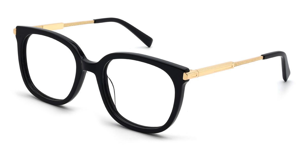 Preto Kyndall Óculos - Rectangle Glasses