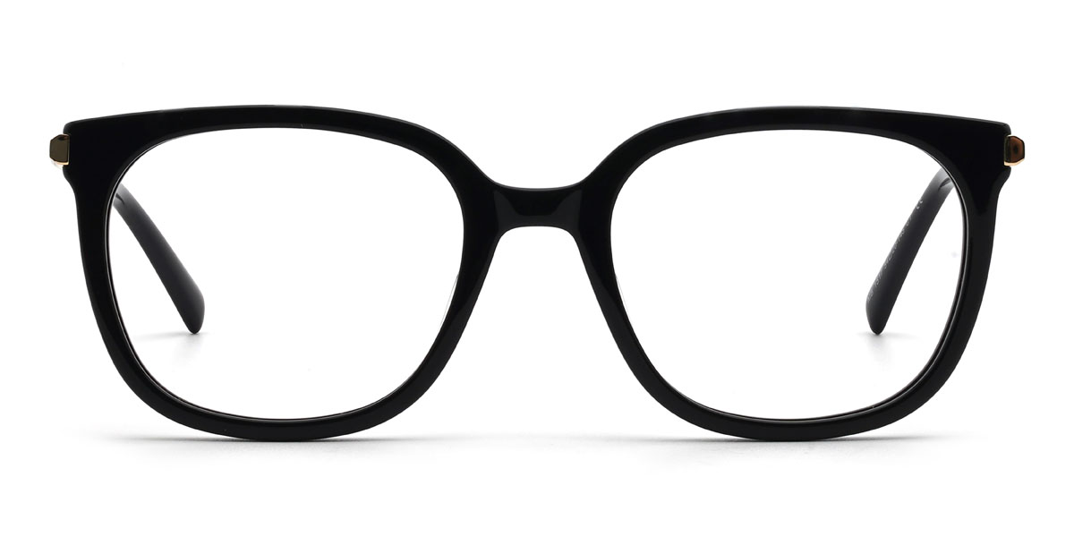 Preto Kyndall - Rectangle Glasses