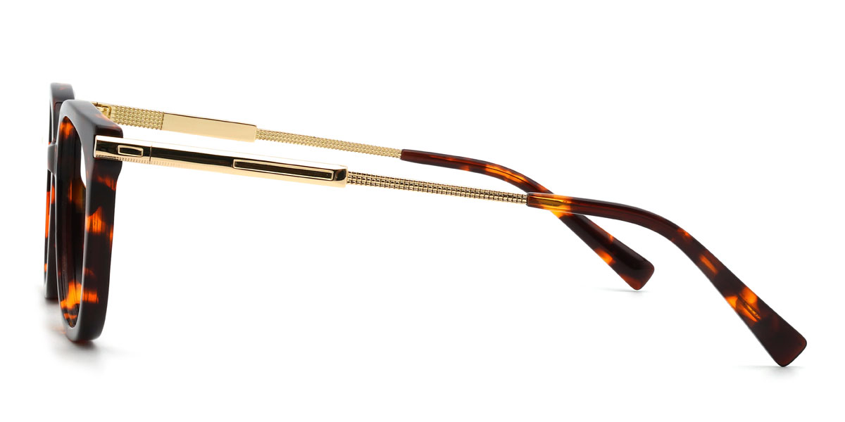Tortoiseshell Kyndall Glasses - Rectangle Glasses