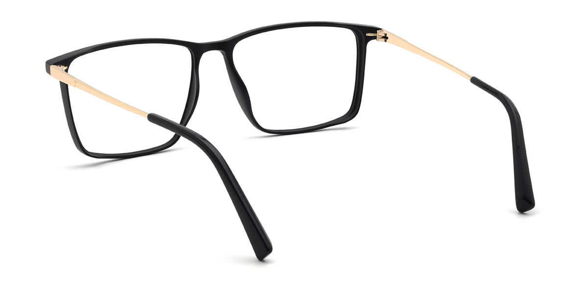 Fekete szürke Armando Szemüveg - Round Clip-On Sunglasses