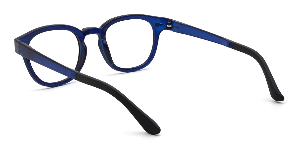 Kék szürke Meilani Szemüveg - Oval Clip-On Sunglasses