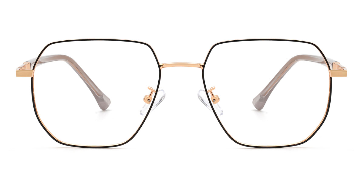Oro Negro Kiran - Rectangle Glasses