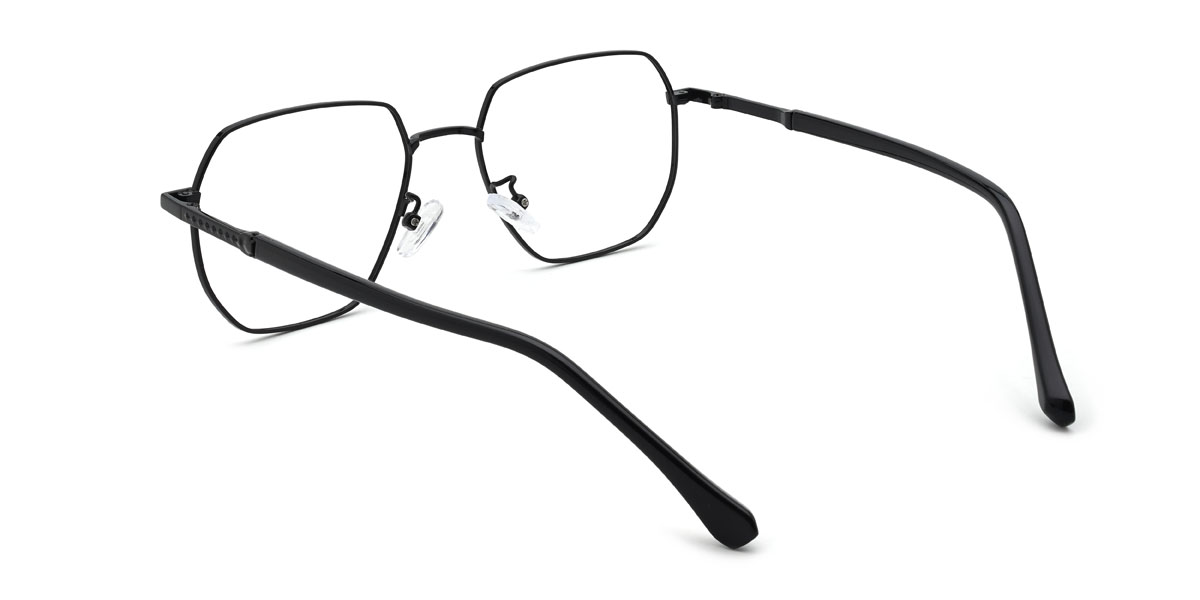 Fekete Kiran Szemüveg - Rectangle Glasses