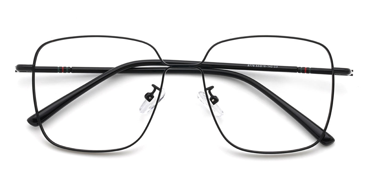 Black Joaquim Glasses - Square Glasses