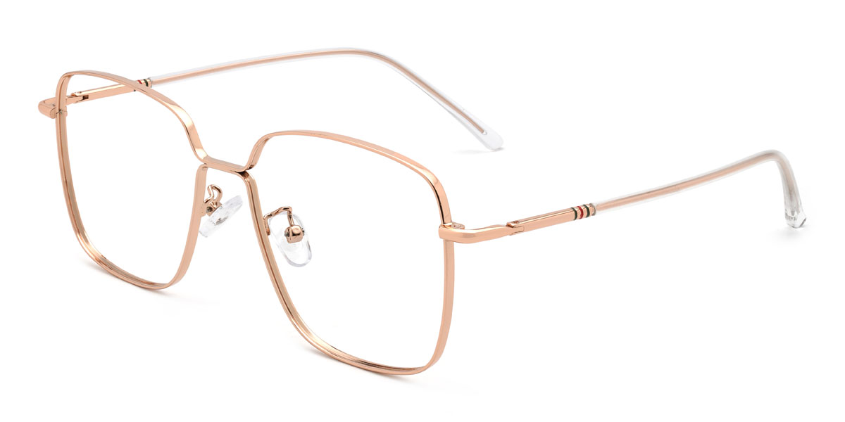 Gold Joaquim Glasses - Square Glasses