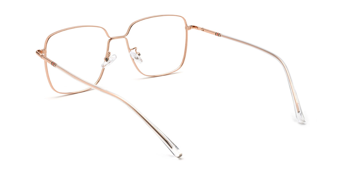 Gold Joaquim Glasses - Square Glasses
