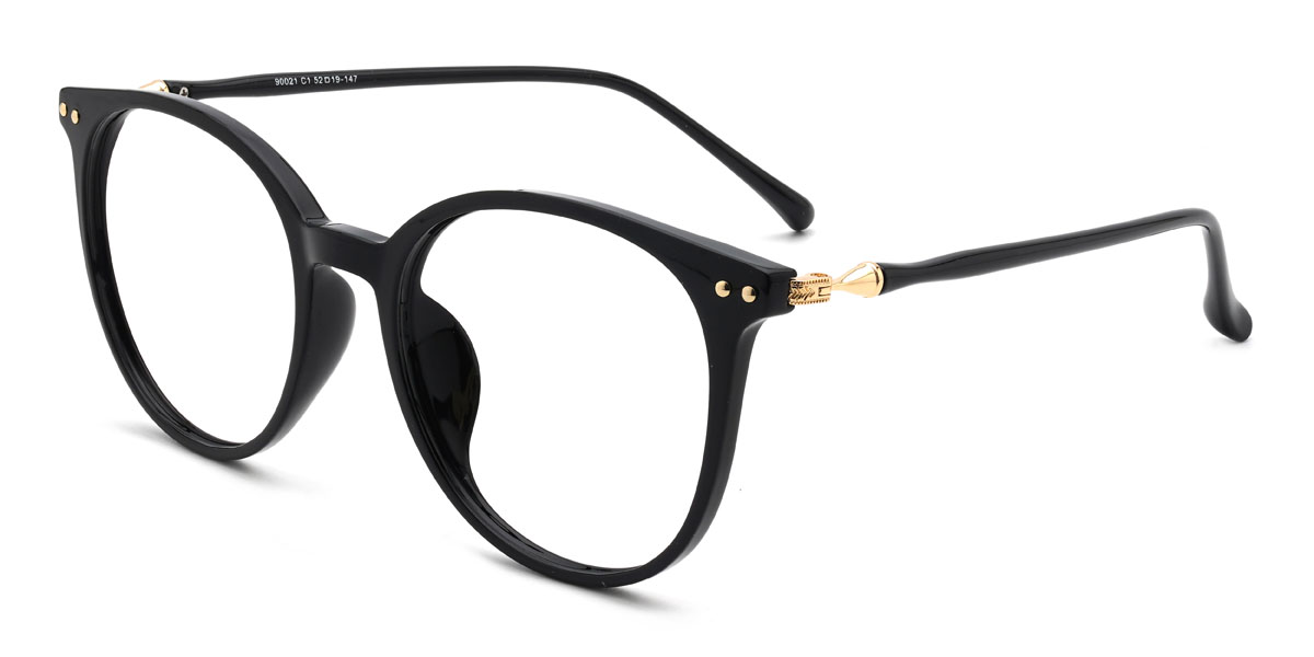 Black Hermione Glasses - Round Glasses