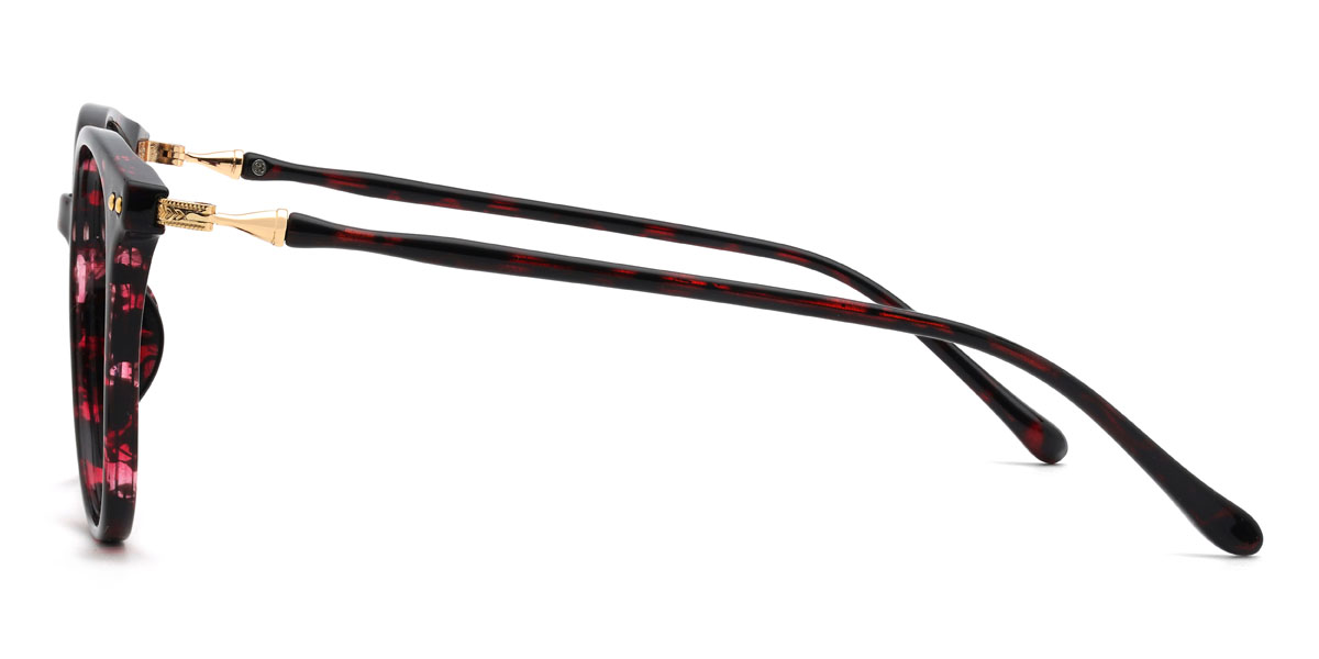 Pink Tortoiseshell Hermione Glasses - Round Glasses