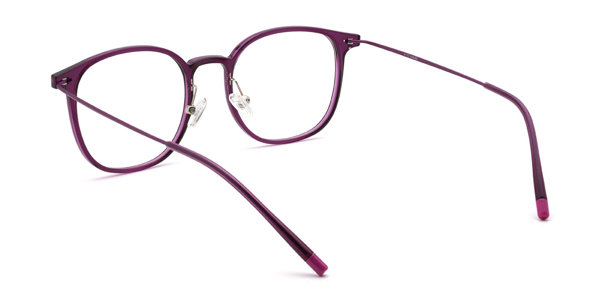Purple Robby Glasses - Square Glasses