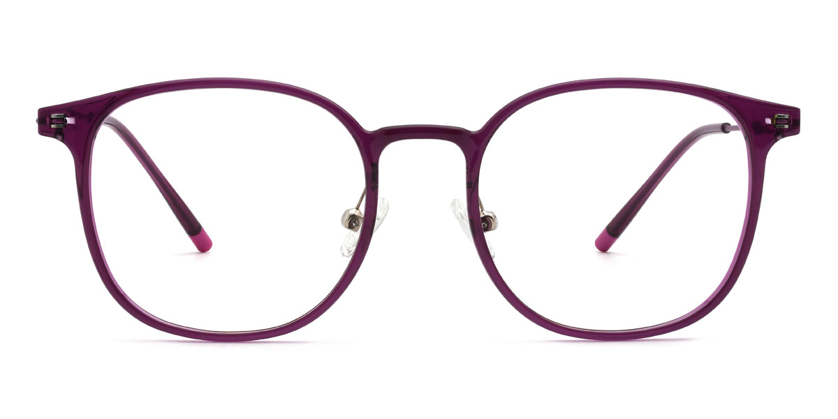 Purple Robby Glasses - Square Glasses