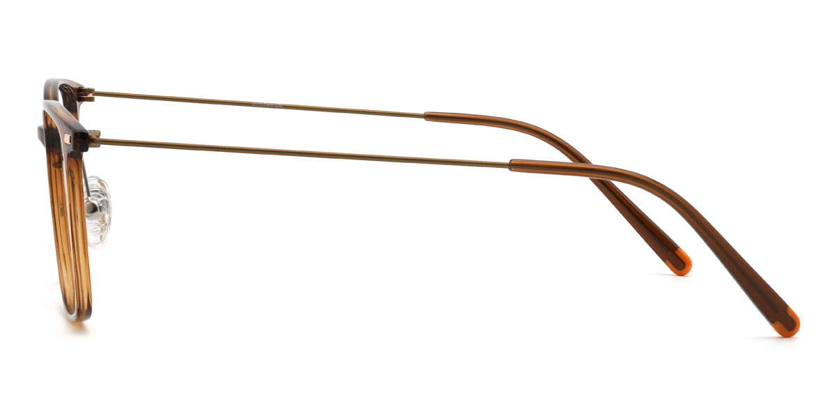 Braun Haroon Brille - Rectangle Glasses
