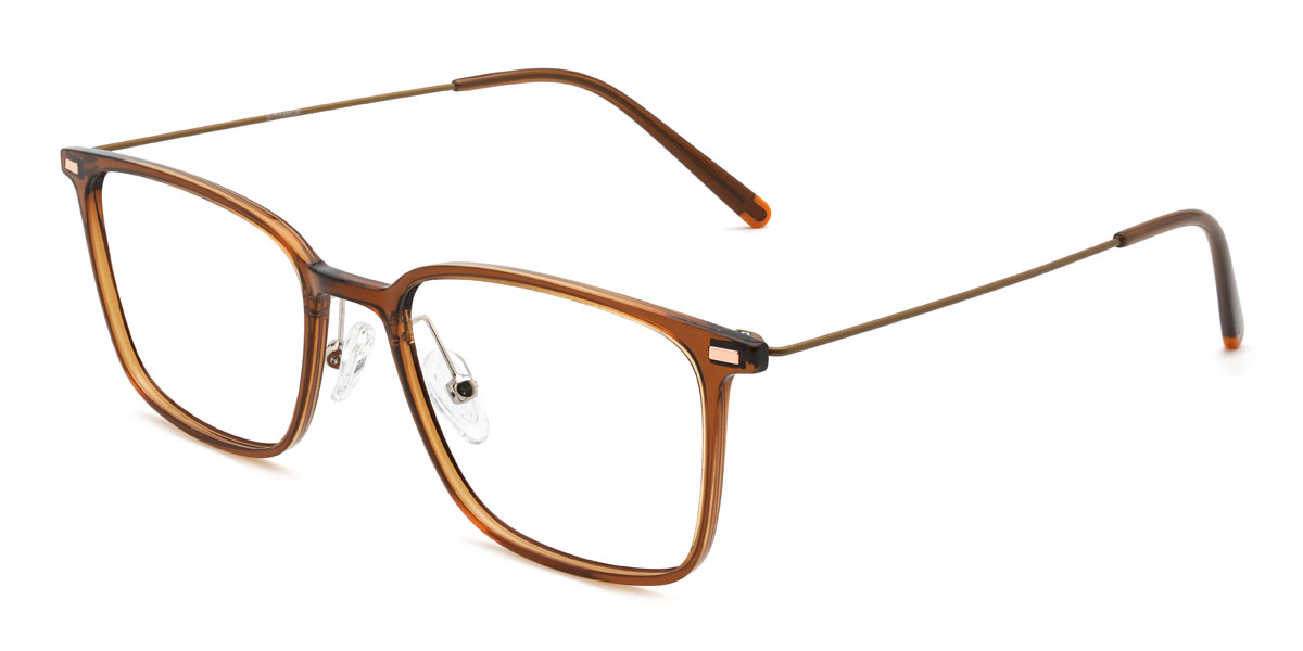 Braun Haroon Brille - Rectangle Glasses