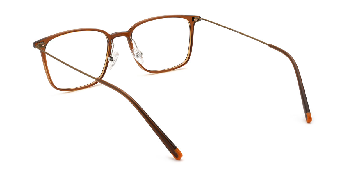 Braun Haroon Brille - Rectangle Glasses