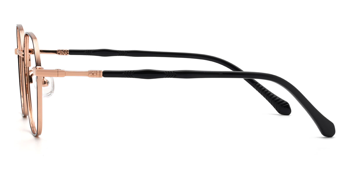 Schwarz Lesedi Brille - Oval Glasses