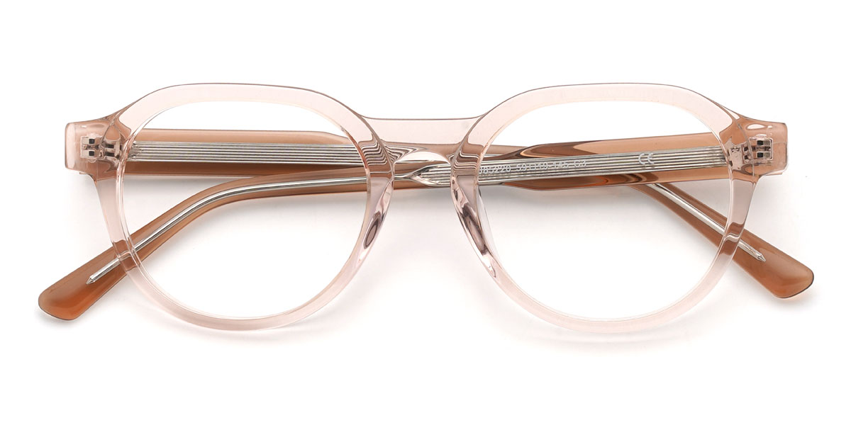 Hell Rosa Agatha Brille - Oval Glasses