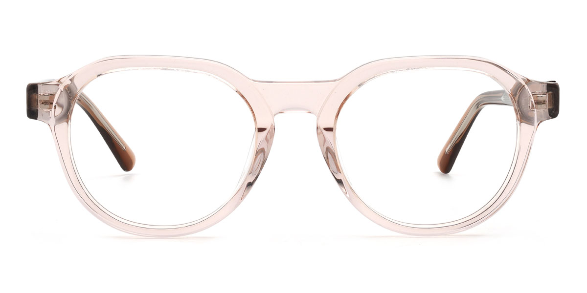 Hell Rosa Agatha Brille - Oval Glasses