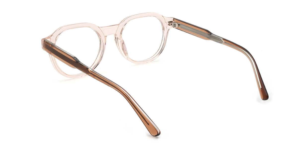 Hell Rosa Agatha Brille - Oval Glasses