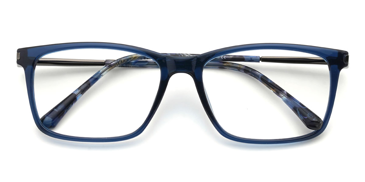Blue Craig Glasses - Rectangle Glasses