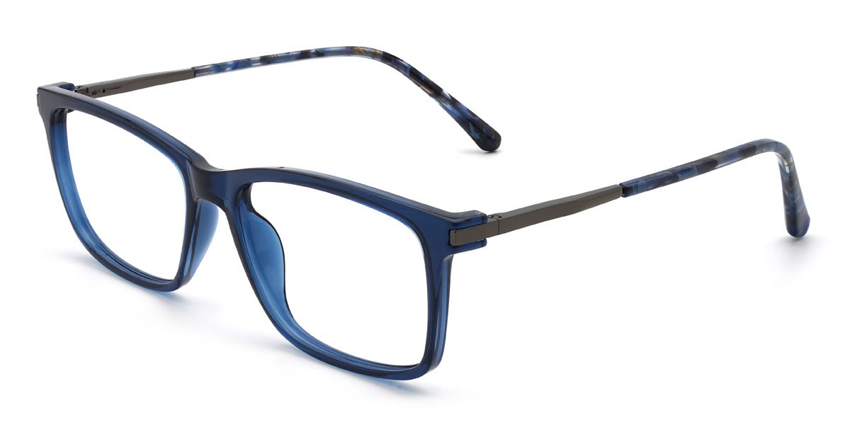 Blue Craig Glasses - Rectangle Glasses