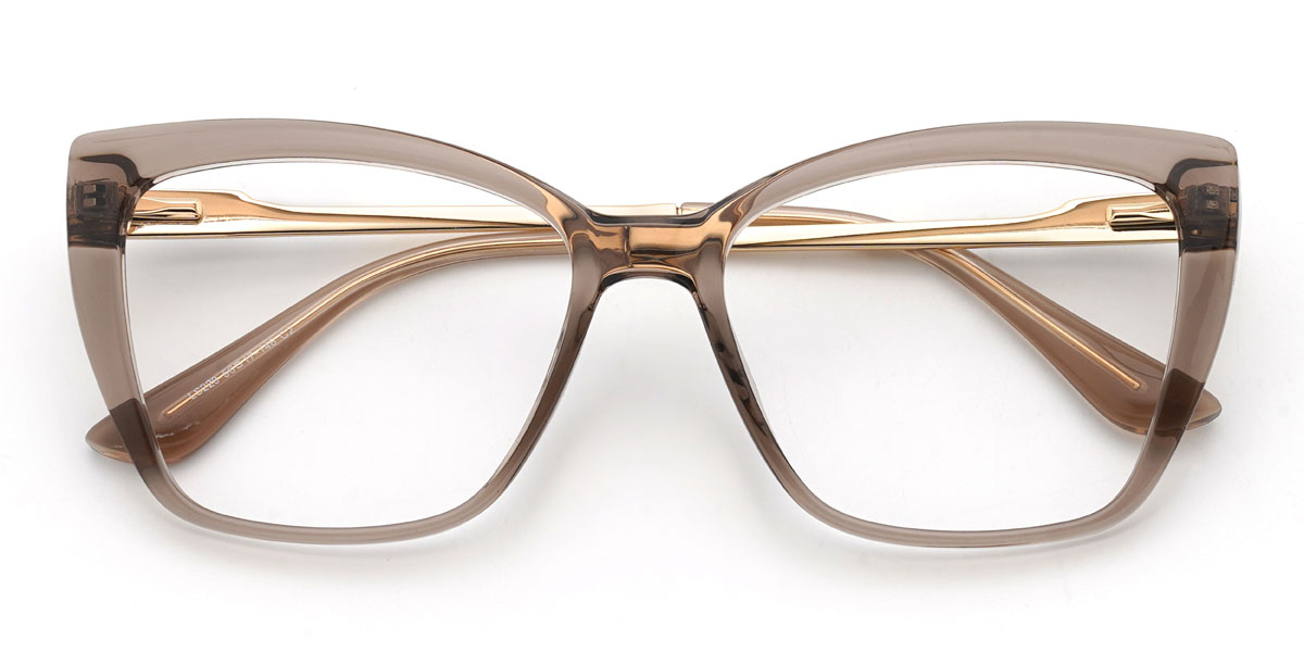 Grau Elissa Brille - Cat Eye Glasses