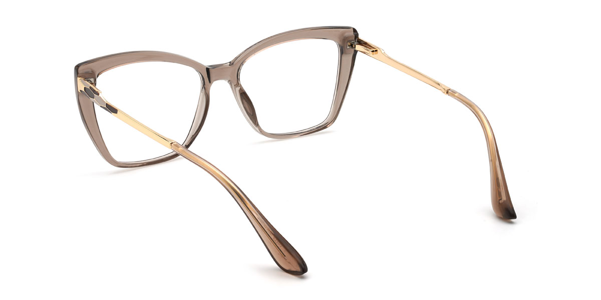 Grau Elissa Brille - Cat Eye Glasses