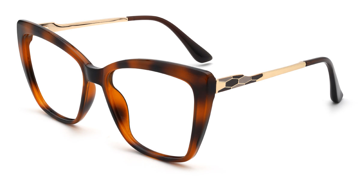 Tortoiseshell Elissa Glasses - Cat Eye Glasses