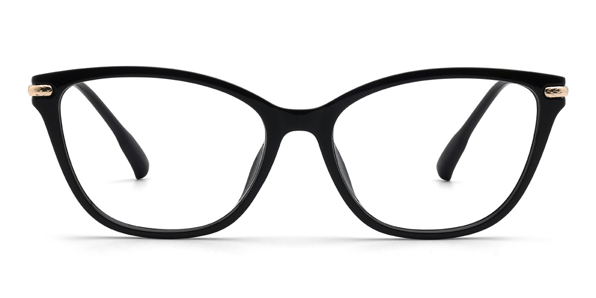Schwarz Sully Brille - Cat Eye Glasses