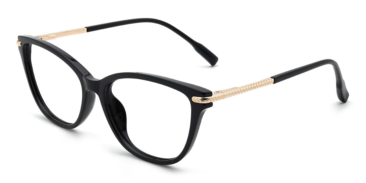 Schwarz Sully Brille - Cat Eye Glasses