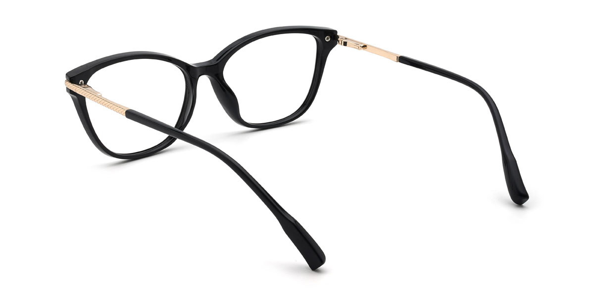 Schwarz Sully Brille - Cat Eye Glasses