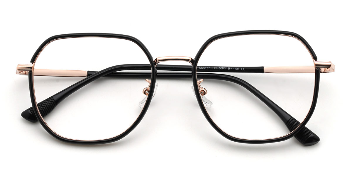 Schwarz Alessio Brille - Oval Glasses