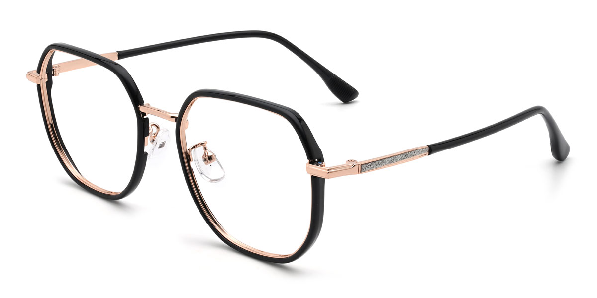 Schwarz Alessio Brille - Oval Glasses