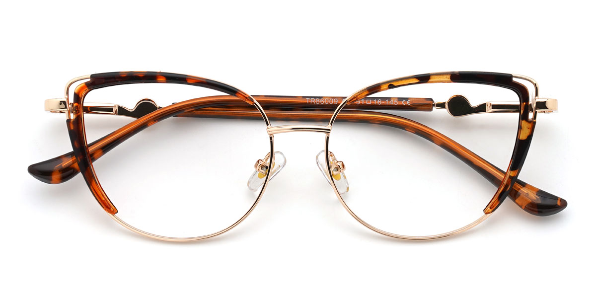 Oro Carey Cristina Gafas - Cat Eye Glasses