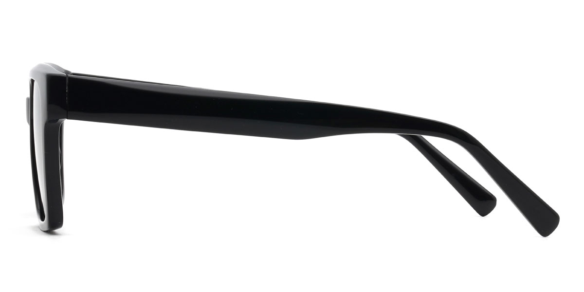 Schwarz Grau Kalvin Brille - Square Sunglasses