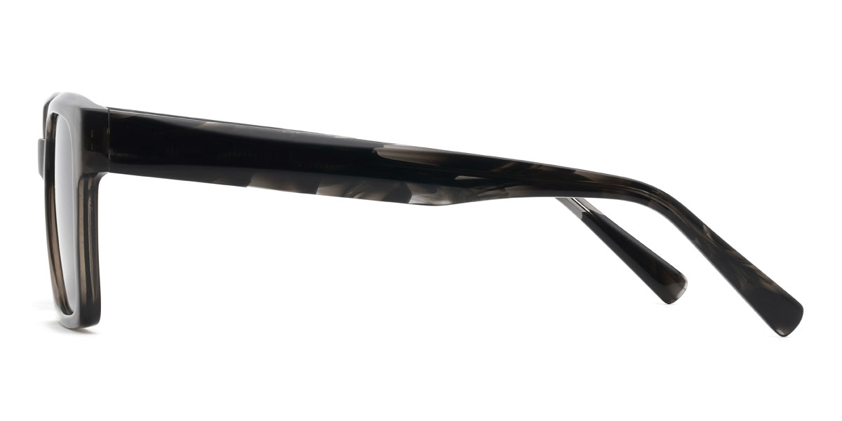 Grau Grau Kalvin Brille - Square Sunglasses
