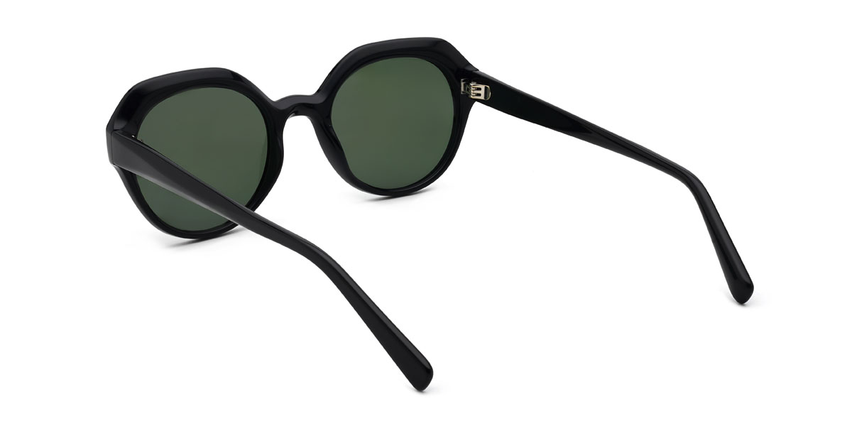 Schwarz Dunkelgrün Othniel Brille - Oval Sunglasses