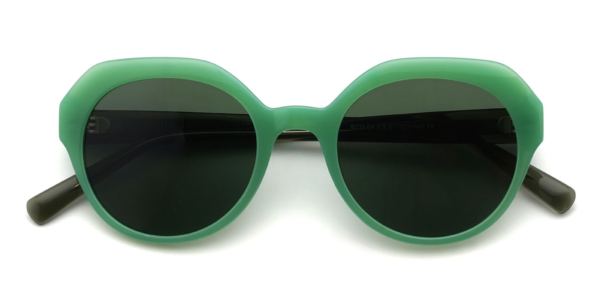 Grün Grün Othniel Brille - Oval Sunglasses