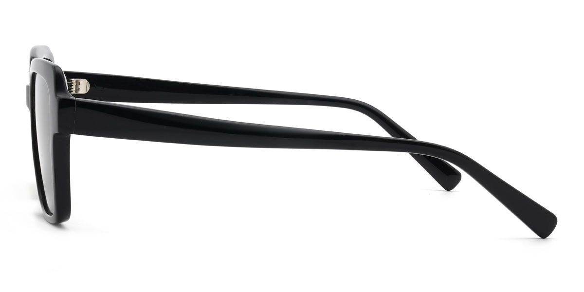 Schwarz Dunkelgrün Deshawn Brille - Square Sunglasses