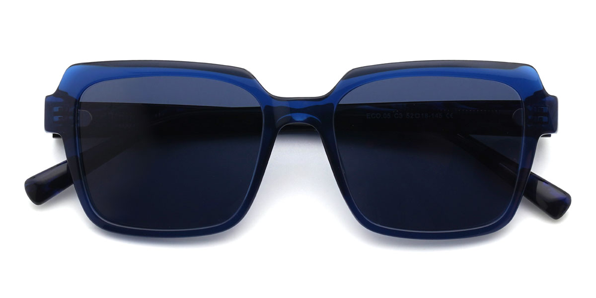 Blau Blau Deshawn Brille - Square Sunglasses
