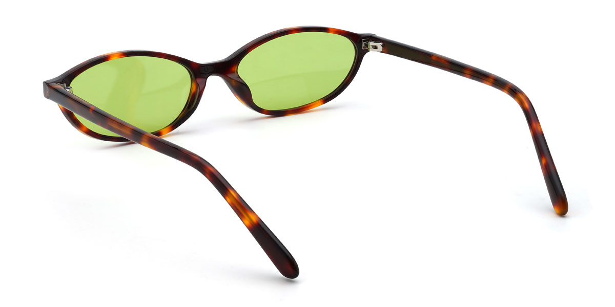 Schildpatt Grün Carmela Brille - Cat Eye Sunglasses