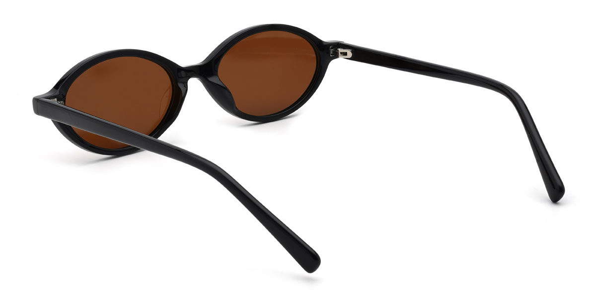 Schwarz Braun Tillie Brille - Oval Sunglasses